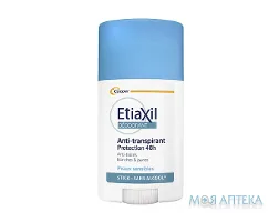 Etiaxil Deo 48H (Етіаксіл) Дезодорант-антиперспірант від помірного потовиділення, стік, 40 мл