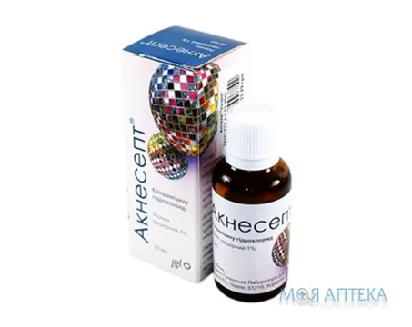 Акнесепт р-н нашкірний 1% фл. 30 мл №1