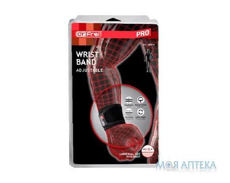 Бандаж на променевозап`ястний суглоб Dr.Frei (Др.Фрей) S8514 регульований, розмір універсальний