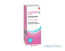 Ріалтріс Моно спрей наз., сусп. 50 мкг/дозу по 60 доз у флак.