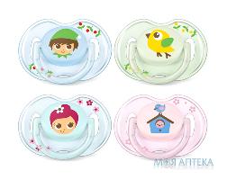 Пустушка силіконова Авент (Avent) SCF169/43 Classic 0-6 місяців 2 шт