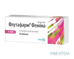 Флутафарм Феміна таблетки по 0,125 г №30 (10х3)