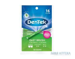 Зубные щетки межзубные DENTEK (Дентек) для узких промежутков удобное очищение 16 шт