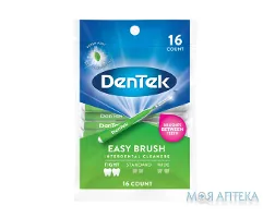 ДенТек (DenTek) Міжзубні щітки Зручне очищення для вузьких проміжків №16