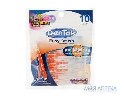 ДенТек (DenTek) Міжзубні щітки Зручне очищення для стандартних проміжків №10