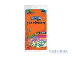 Флоссы с держателями DENTEK (Дентек) детские 40 шт