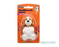 ДенТек (DenTek) Футляр для зубных щеток собака