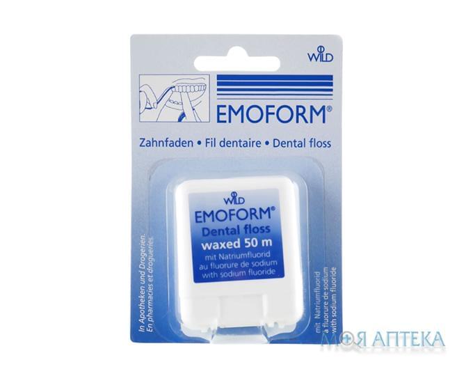 Emoform (Эмоформ) Зубная нить вощеная с фторидом 50 мл