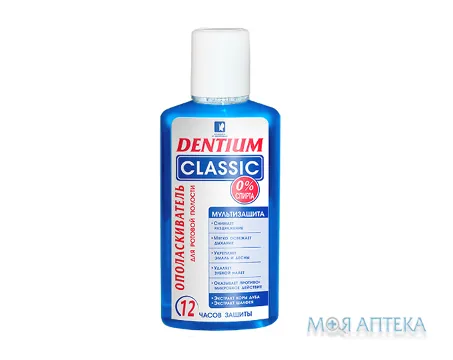 Ополіскувач для порожнини рота Dentium (Дентіум) Класик, 250 мл