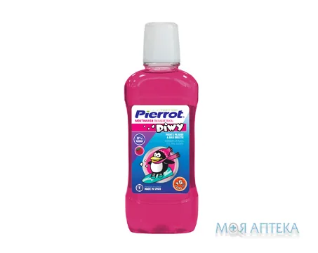Ополіскувач Pierrot Junior Piwy (Пірот Юніор Піві) зі смаком полуниці, 500 мл