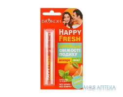 Спрей для свіжості дихання Біокон Happy Fresh Апельсинова м`ята, 10 мл