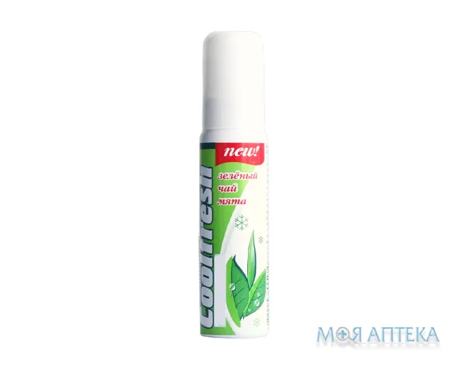Coolfresh Solo (Кулфреш Соло) Освіжувач для порожнини рота Зелений чай, м`ята, 30 мл