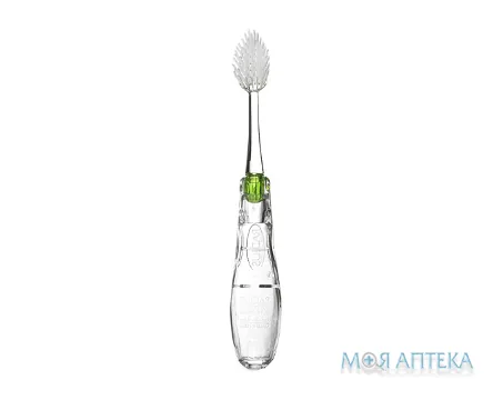 Зубна щітка для подорожей (Радіус) Radius Tour Travel м`яка, зелена