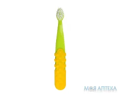 Зубна щітка дитяча (Радіус) Radius Totz Plus екстра м`яка, зелено-жовта, 3+