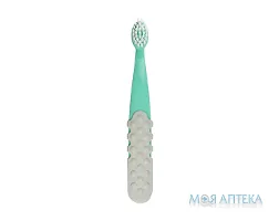 Зубна щітка дитяча (Радіус) Radius Totz Plus екстра м`яка, м`ятно-сіра, 3+