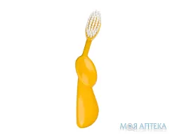 Зубна щітка дитяча (Радіус) Radius Kidz екстра м`яка щетина, жовта, 6+