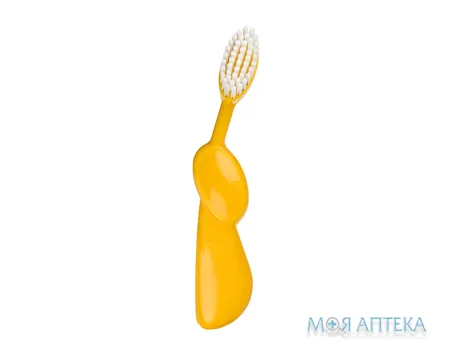 Зубна щітка дитяча (Радіус) Radius Kidz екстра м`яка щетина, жовта, 6+
