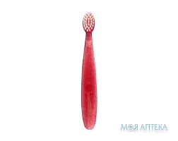 Зубна щітка для немовлят (Радіус) Radius Totz екстра м`яка щетина, коралова, з 18 міс.