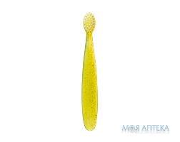 Зубна щітка для немовлят (Радіус) Radius Totz екстра м`яка щетина, жовта, з 18 міс.