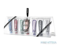 Набір зубних паст Марвіс (Marvis) Асорті, 7х25 мл