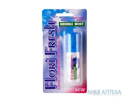 Спрей для порожнини рота Flori Fresh (Флорі Фреш) Подвійна М`ята, 15 мл