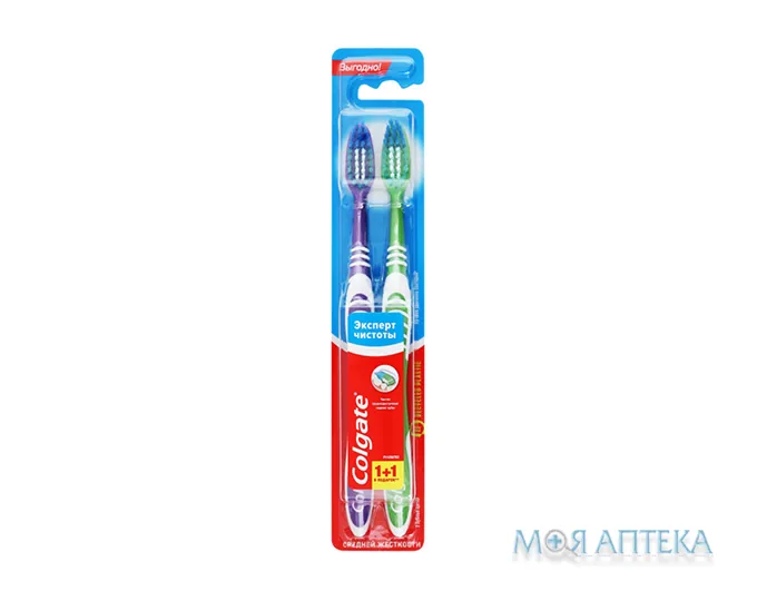Зубна Щітка Колгейт (Colgate) Експерт чистоти середня №2