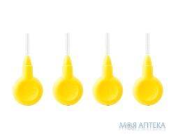 Paro Swiss (Паро Свіз) Міжзубні щітки flexi grip xx-тонкі, жовті 2.5 мм №4