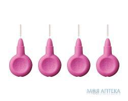 Paro Swiss (Паро Свіз) Міжзубні щітки flexi grip супер-тонкі, екстра-м`які, рожеві 2.0 мм №4