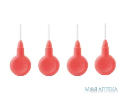 Paro Swiss (Паро Свіз) Міжзубні щітки flexi grip xxx-тонкі, червоні 1.9 мм №4