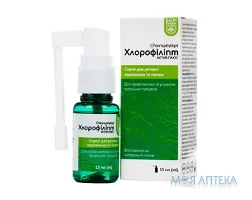 Хлорофіліпт Актив Плюс Baum Pharm спрей по 15 мл у флак.