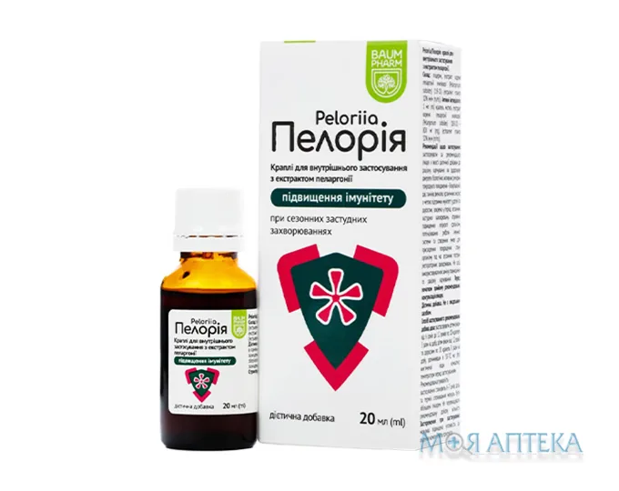Пелорія Baum Pharm краплі по 20 мл у флак.