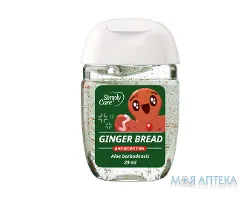 Антисептик для рук Сімплі Кеа (Simply Care) гелевий імбирний пряник 29 мл