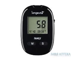 Глюкометр Longevita (Лонгевита) Family система для измерения глюкозы в крови