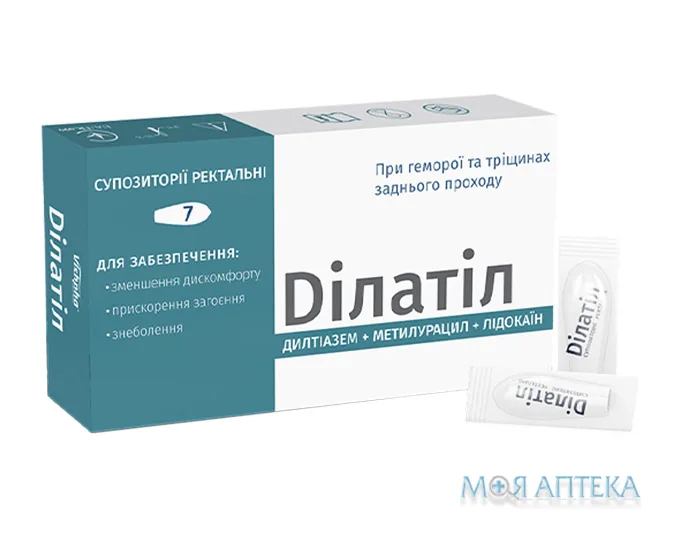 Ділатіл суп. ректал. №7