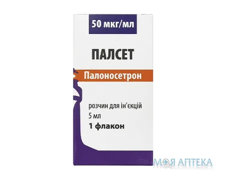 Палсет розчин д/ін. 50 мкг/мл по 5 мл №1 у флак.