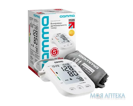 Тонометр Gamma (Гамма) 4Gen автоматичний, Plus