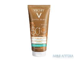 Vichy Capital Soleil (Виши Капиталь Солей) Солнцезащитное увлажняющее молочко для лица и тела Spf 50+ 200 мл