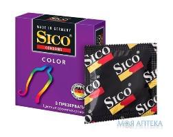 Презервативи Sico (Сіко) Color кольорові ароматизовані №3