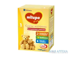 Суміш молочна Milupa 1 (Мілупа 1) 1100 г