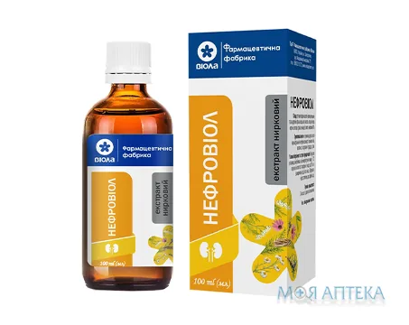 Нефровіол екстракт нирковий 100 мл