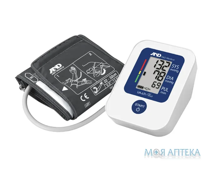 Тонометр AND (АНД) автоматичний, UA-651 Plus