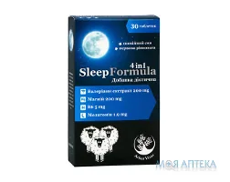 СліпФормула 4 в 1 Arbor Vitae таблетки №30