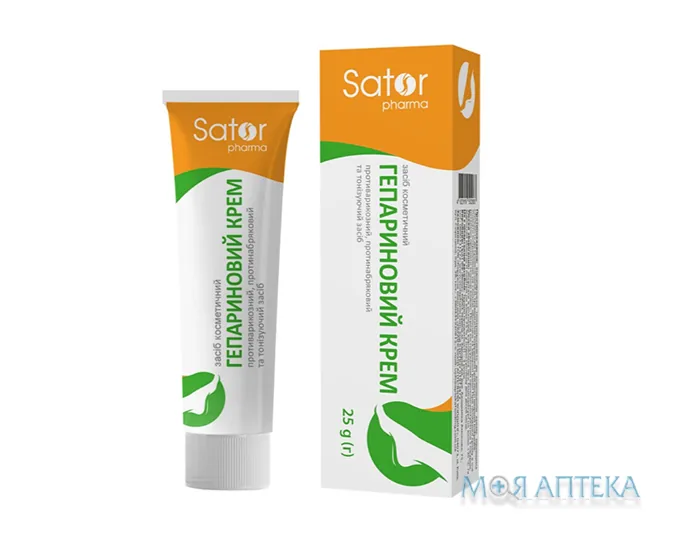 Гепариновий крем Sator Pharma крем туба 25 г