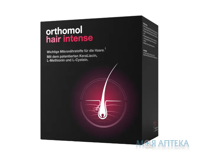 Ортомол Хеір Інтенс (Hair Intense) капсули, курс 90 днів