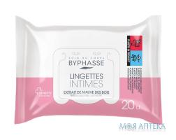 Салфетки для интимной гигиены BYPHASSE (Бизон) 20 шт