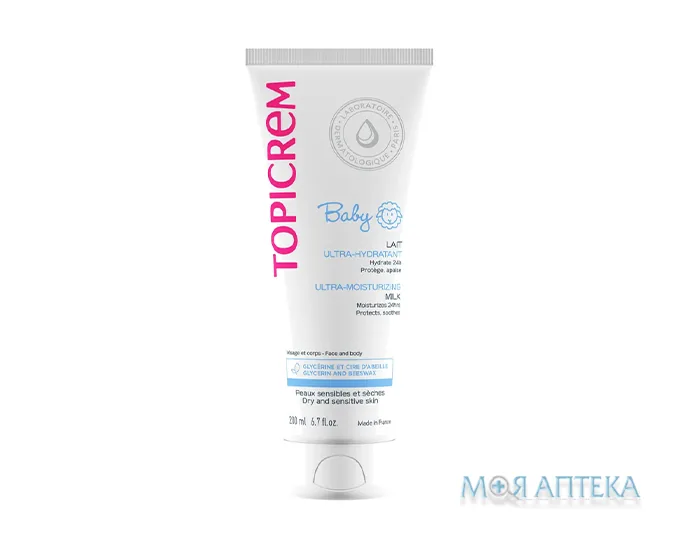 Топікрем Бебі (Topicrem Baby) Моє 1е Молочко ультразволожуюче, 200 мл