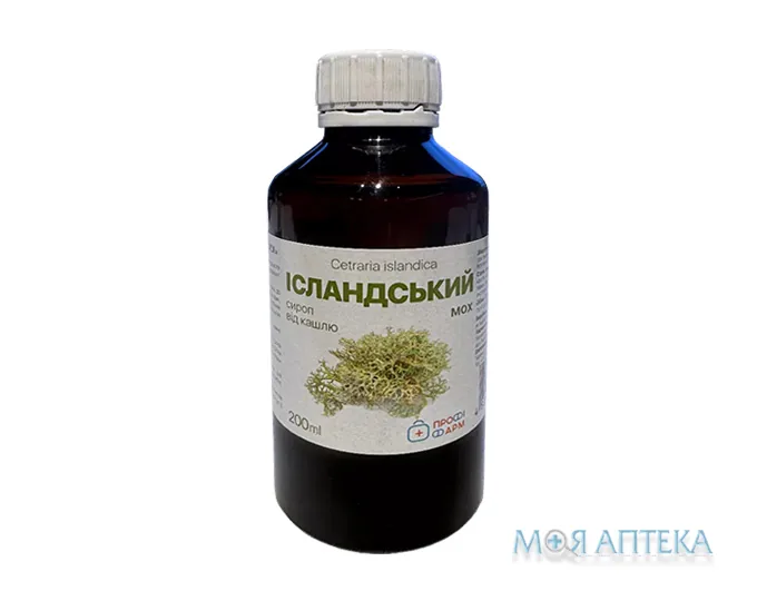 Ісландський мох Профі Фарм сироп 200 мл