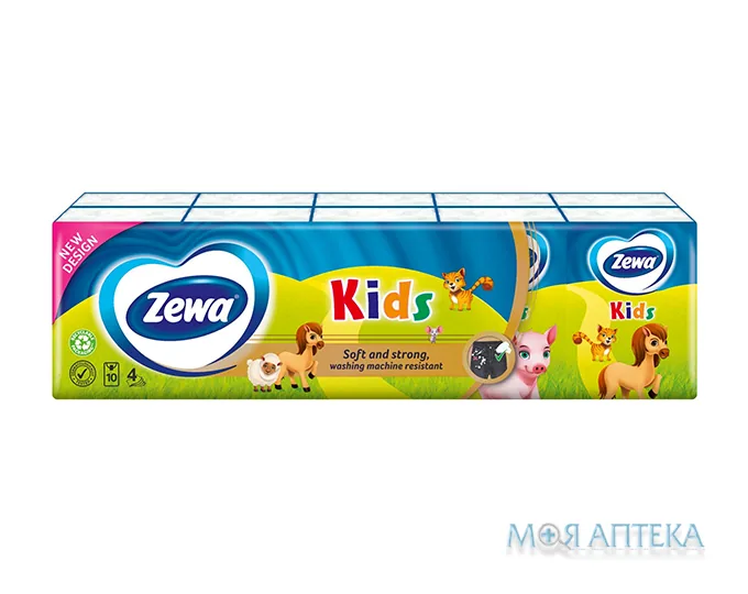 Серветки Паперові Zewa Kids №10