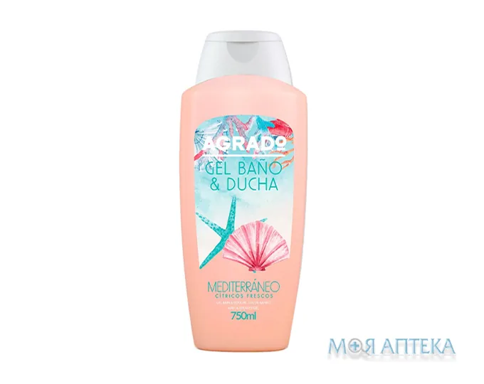 Agrado (Аградо) Гель для душу Середньоземноморський 750 мл