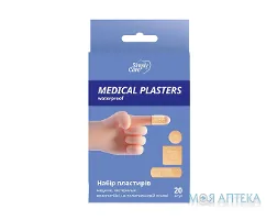 Пластир Сімплі Кеа (Simply Care) набір на полімерн. осн. №20